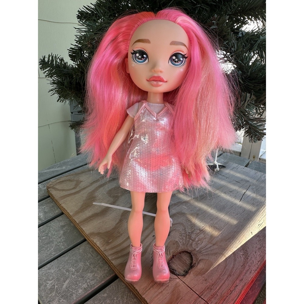 14" Poopsie Rainbow Suprise PIXIE ROSE Doll‎ Pink Hair 2019